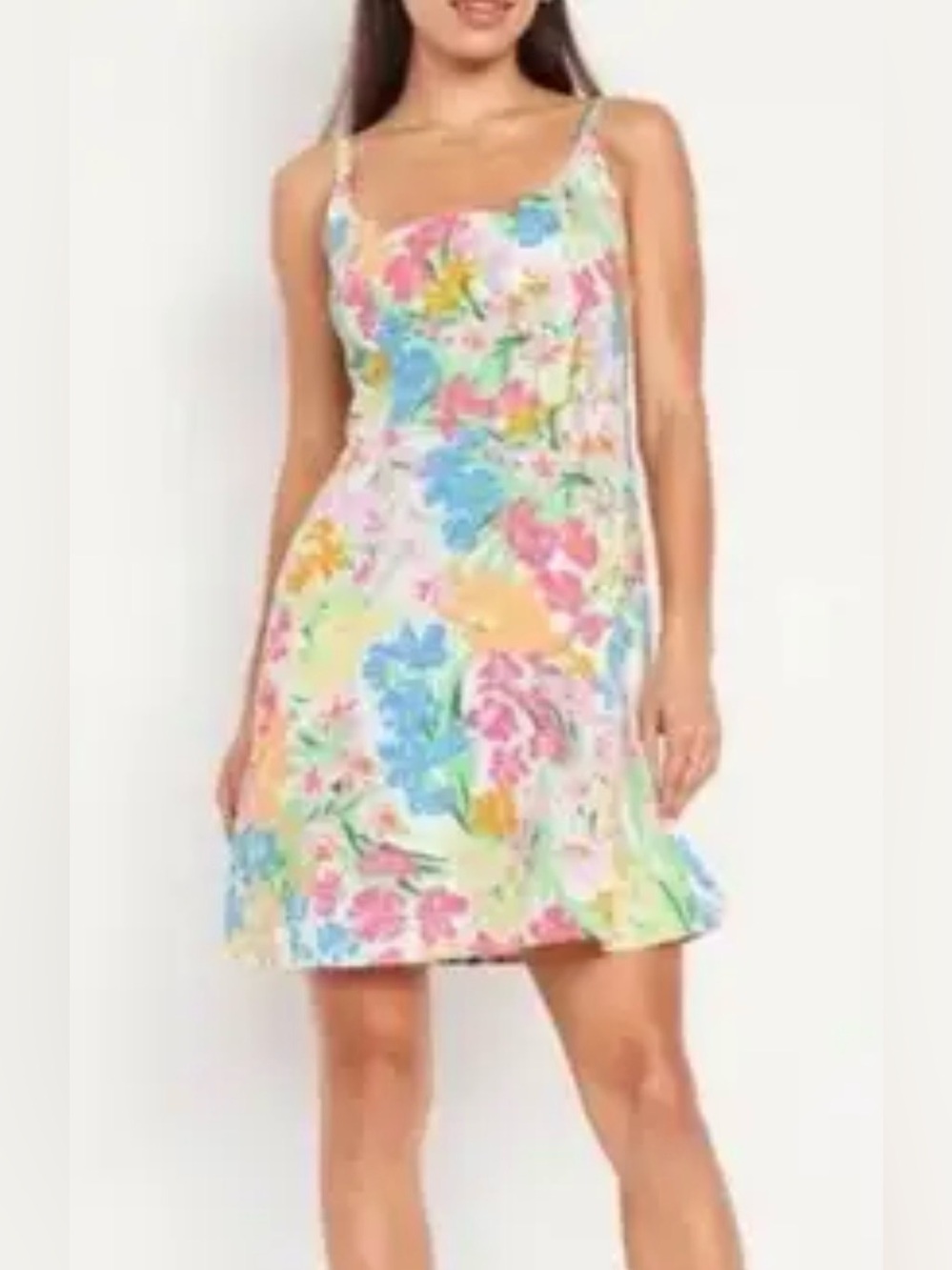 Old Navy Floral Multi-Color Summer mini Dress